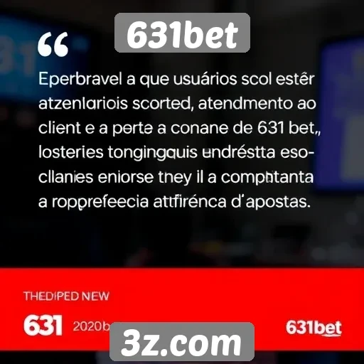 Feedback dos usuários sobre o atendimento ao cliente 631bet